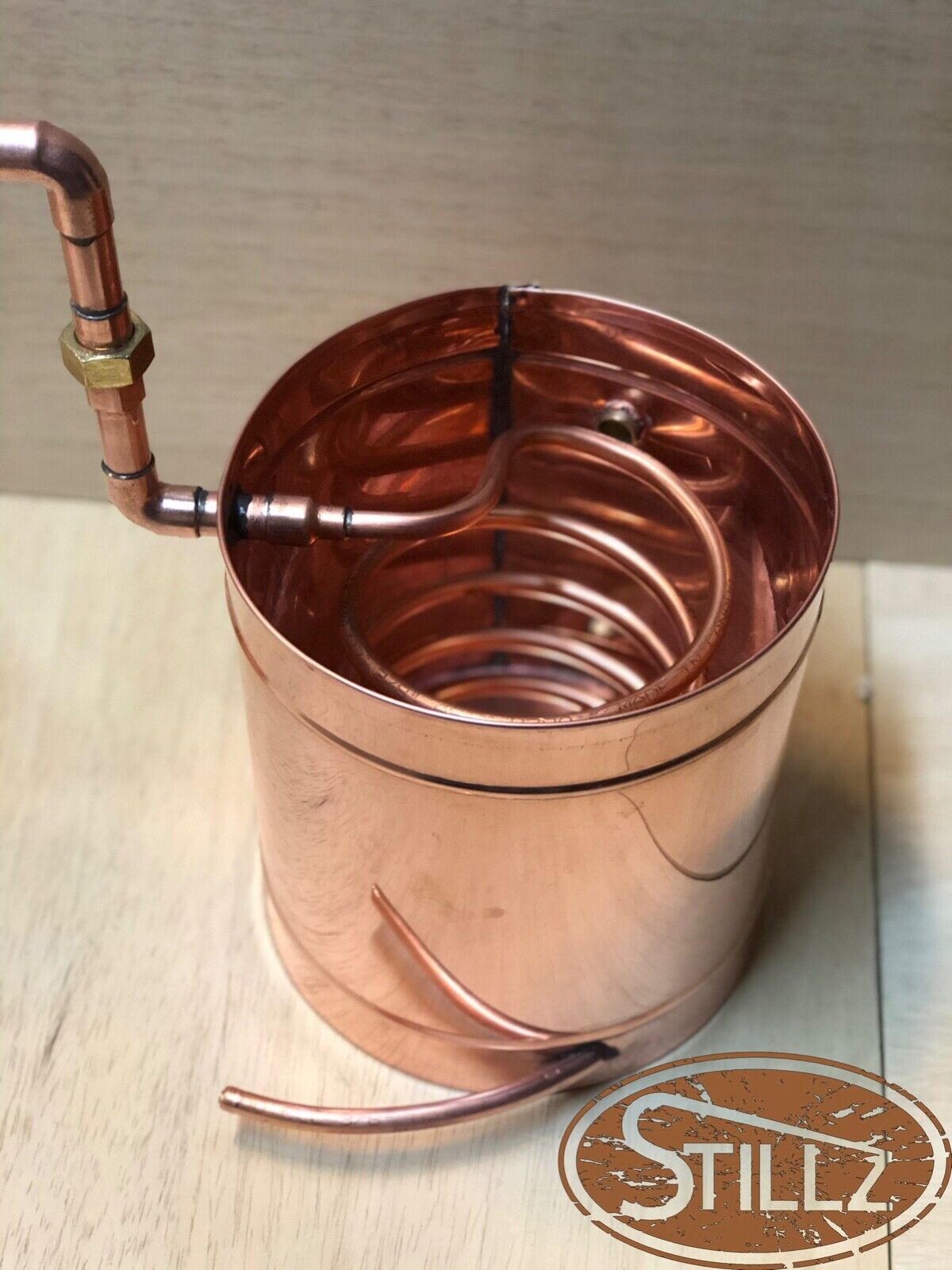 10 Gal Copper Moonshine Still with Thumper+Worm VIP