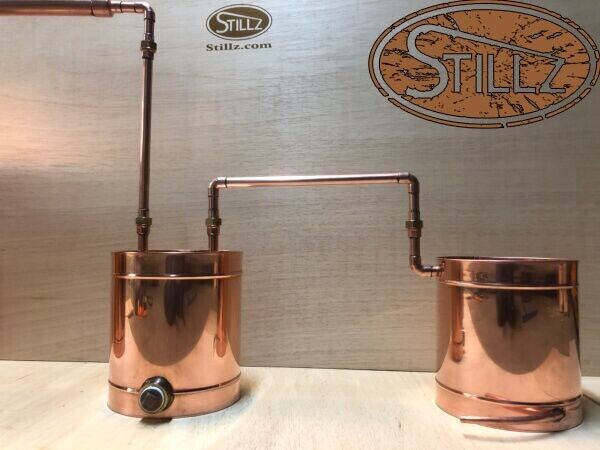 10 Gal Copper Moonshine Still with Thumper+Worm VIP
