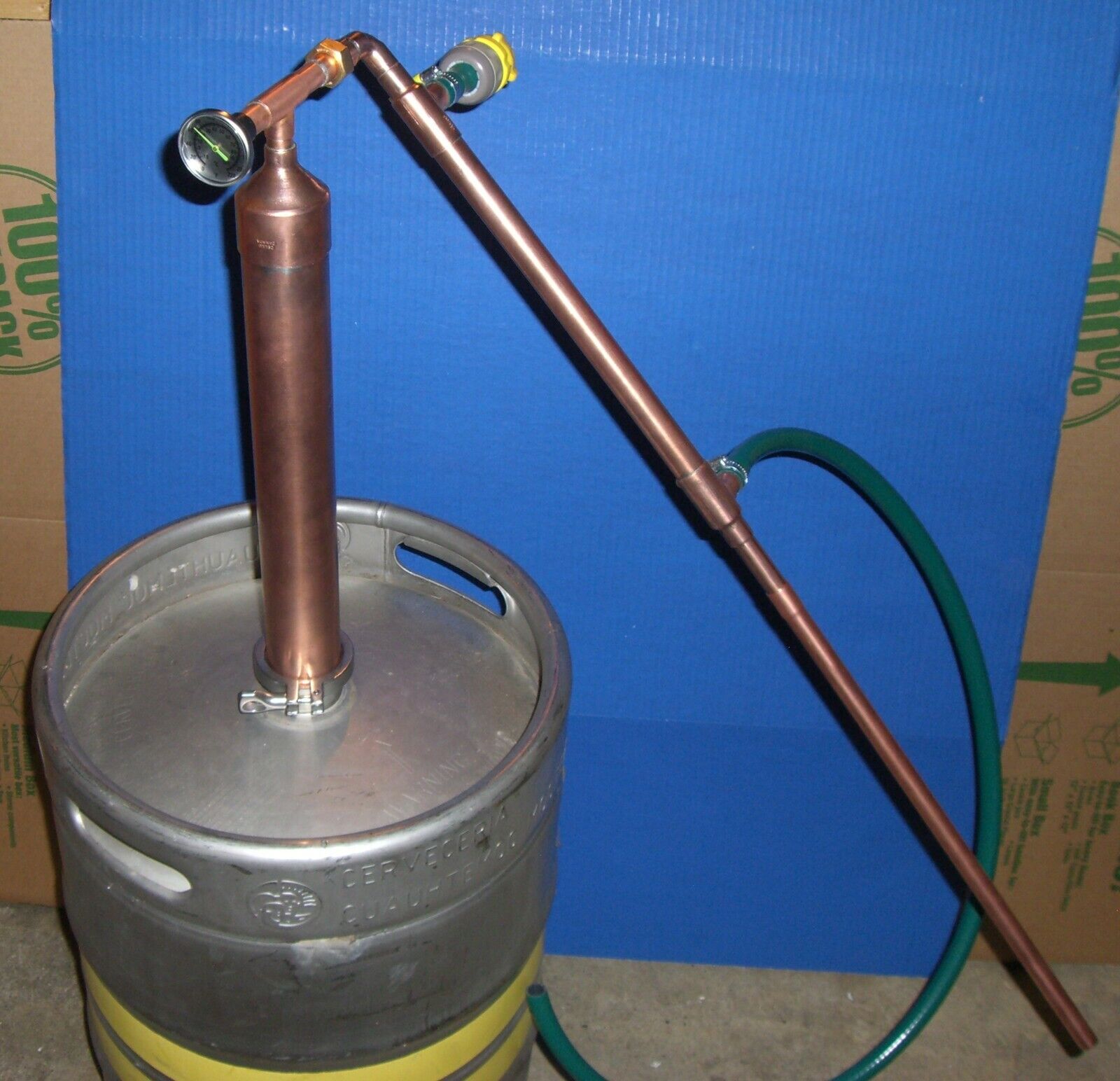 2" Column Copper Still for Whiskey and Moonshine