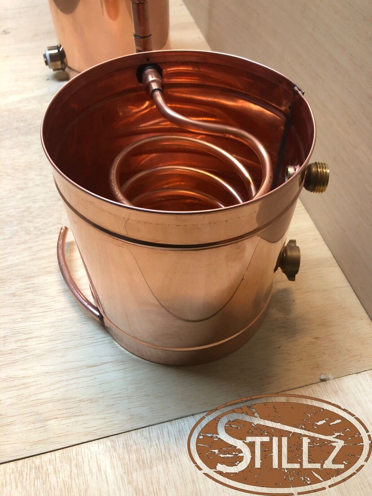 10 Gal Copper Moonshine Still with Thumper+Worm VIP