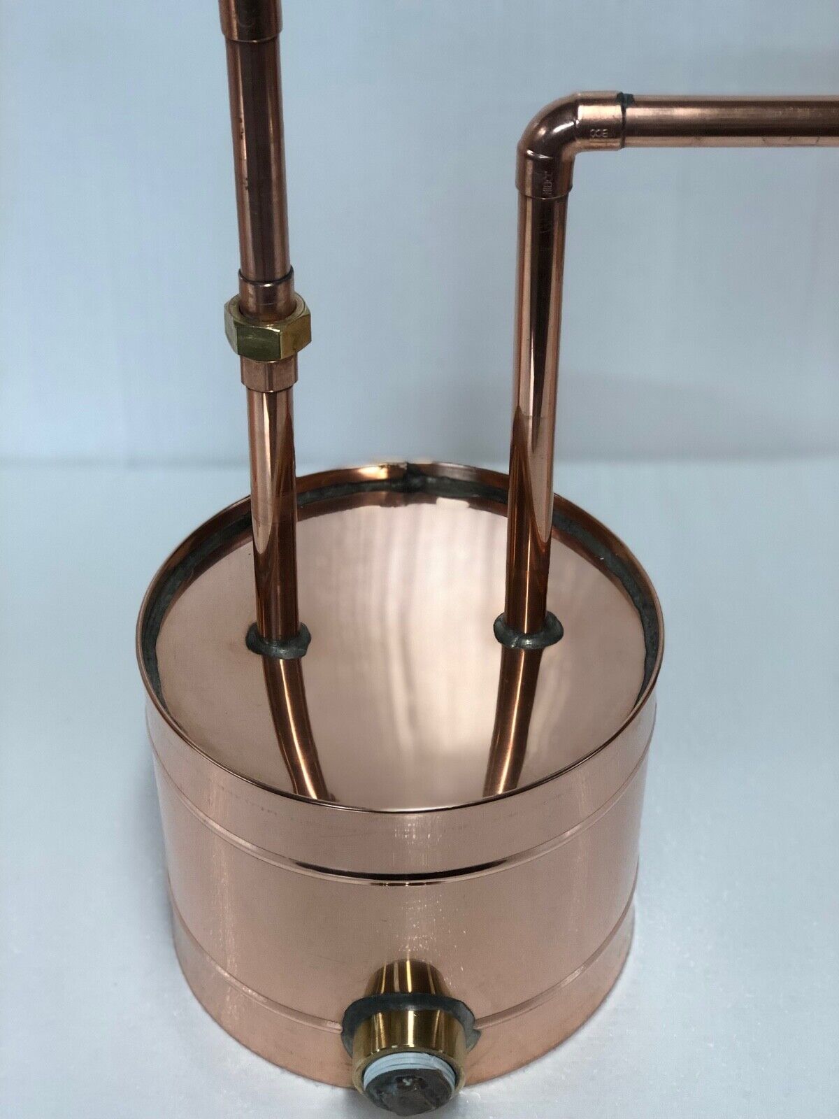 6 Gallon Copper Moonshine Still with Thumper and Worm