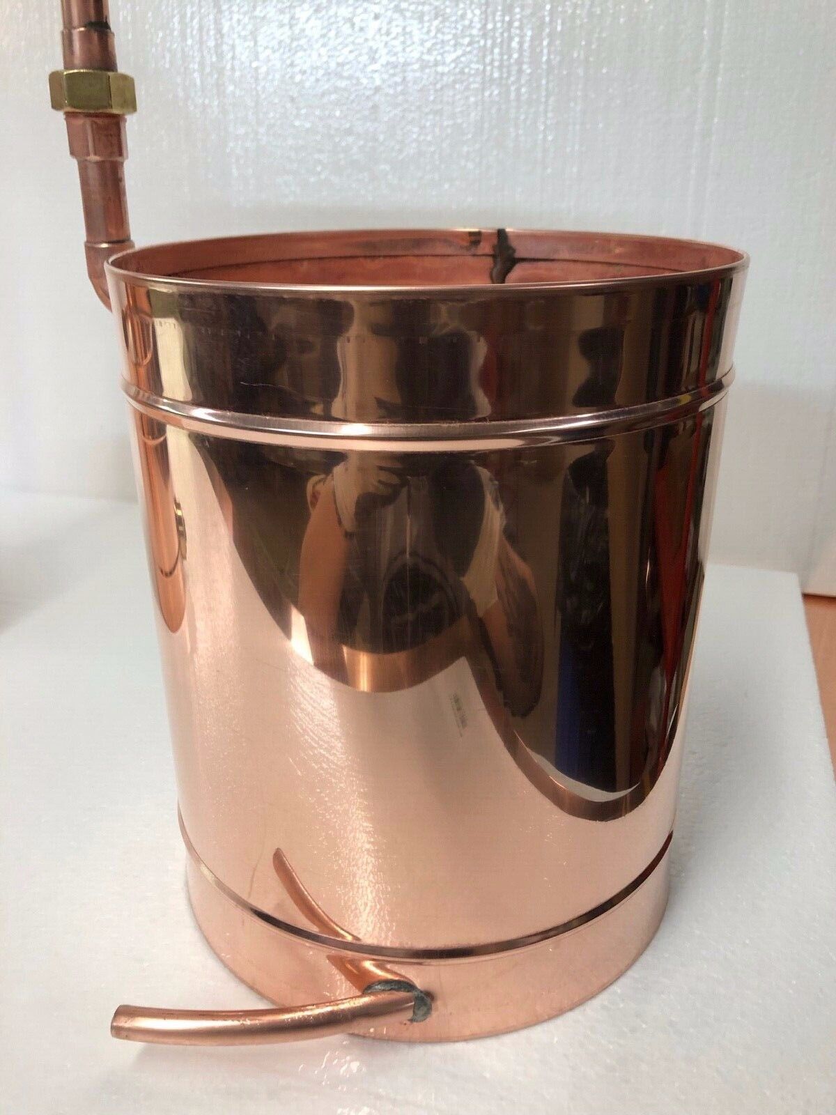 6 Gallon Copper Moonshine Still with Thumper and Worm