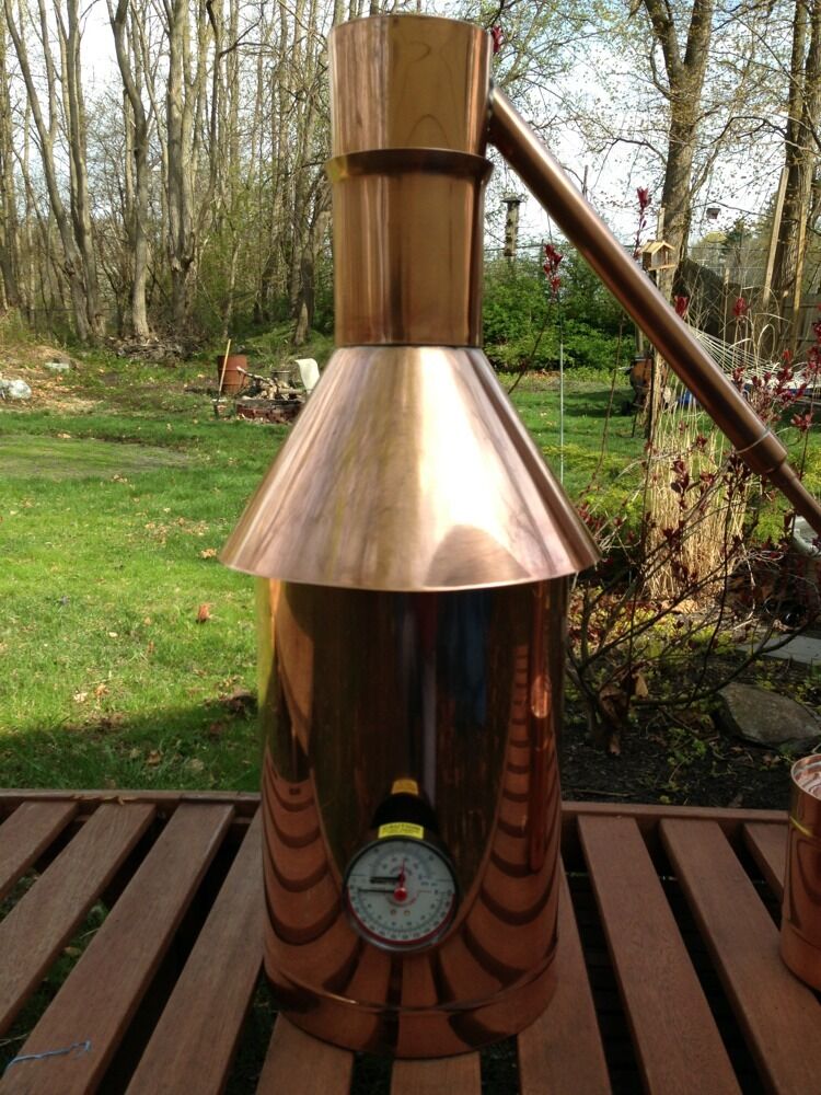 Copper Moonshine Still- Thumper/Worm-Heavy 20oz Build VIP