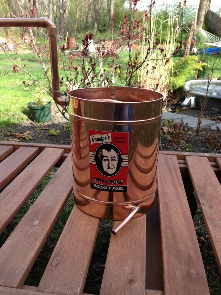 Copper Moonshine Still- Thumper/Worm-Heavy 20oz Build VIP
