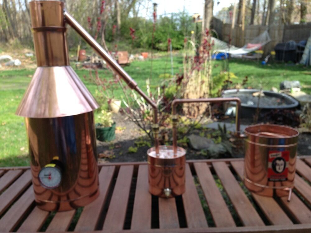 Copper Moonshine Still- Thumper/Worm-Heavy 20oz Build VIP