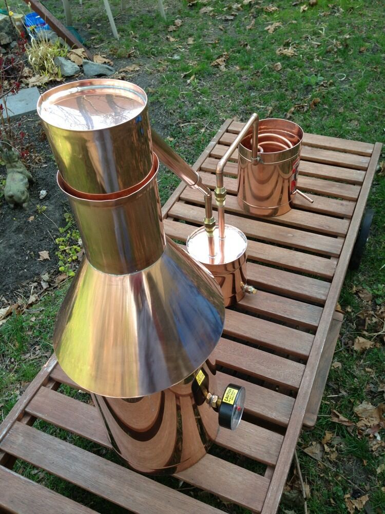 Copper Moonshine Still- Thumper/Worm-Heavy 20oz Build VIP