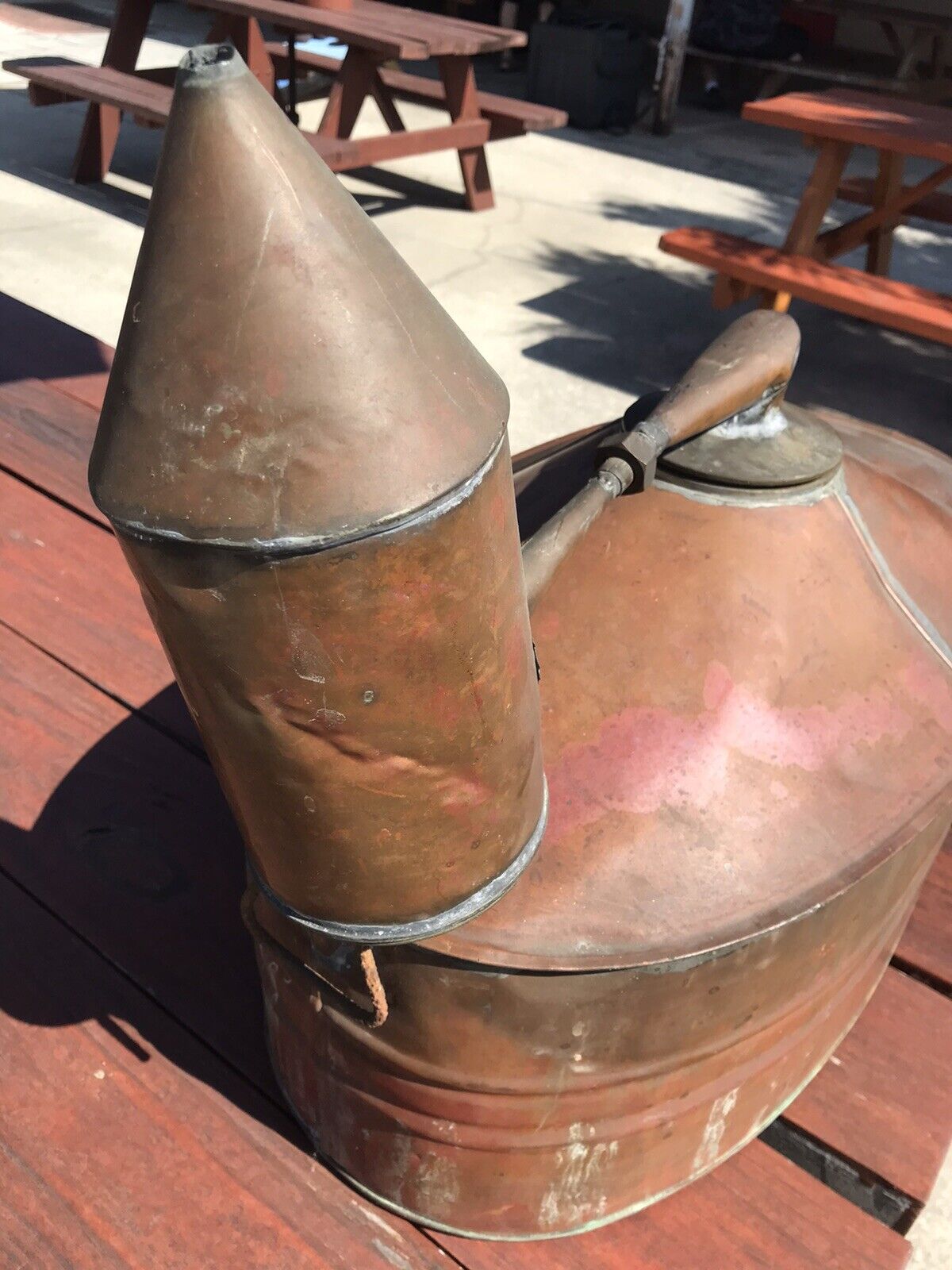 Copper moonshine still - antique style VIP collection