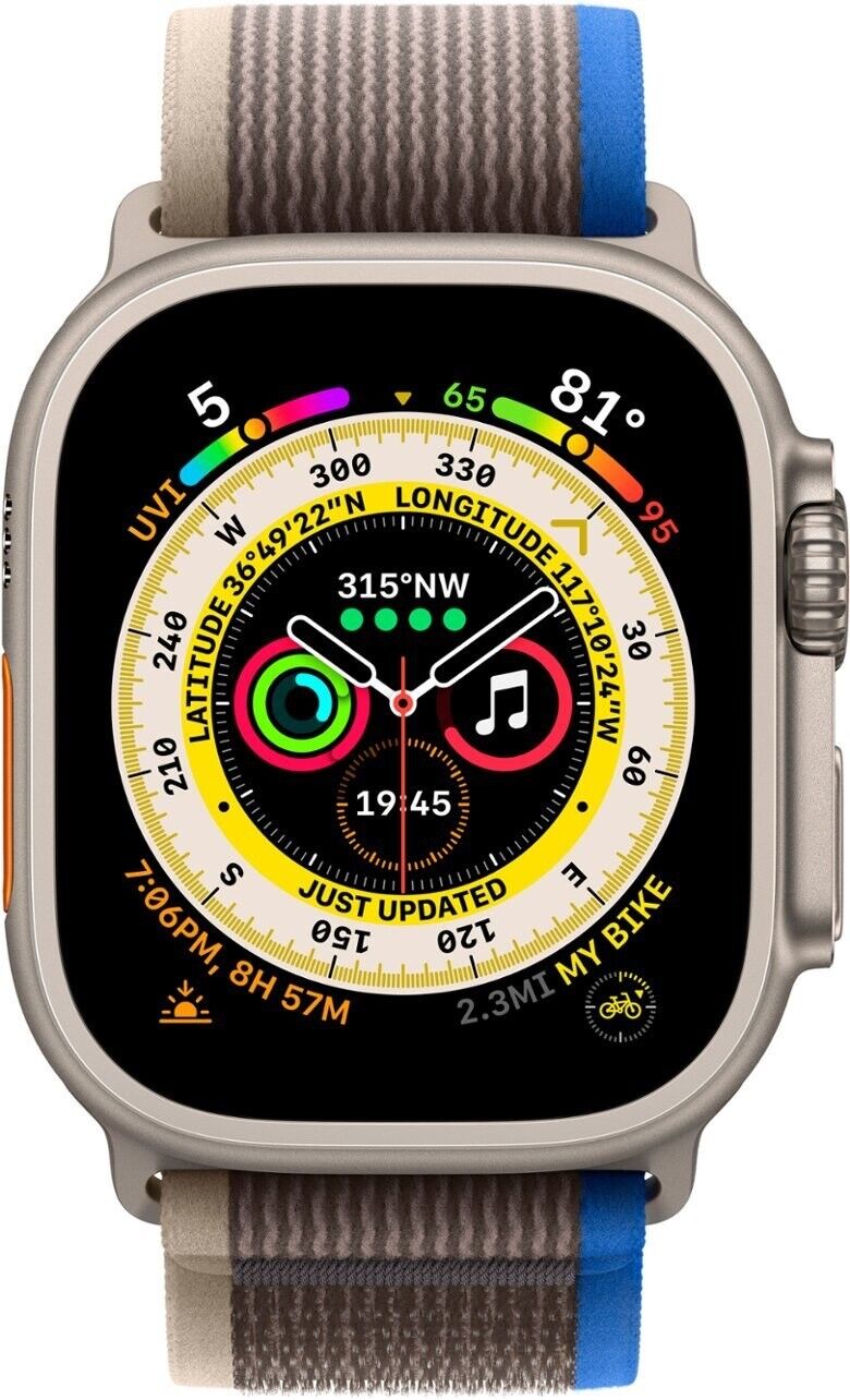 Apple Watch Ultra 49mm GPS + Cellular Titanium