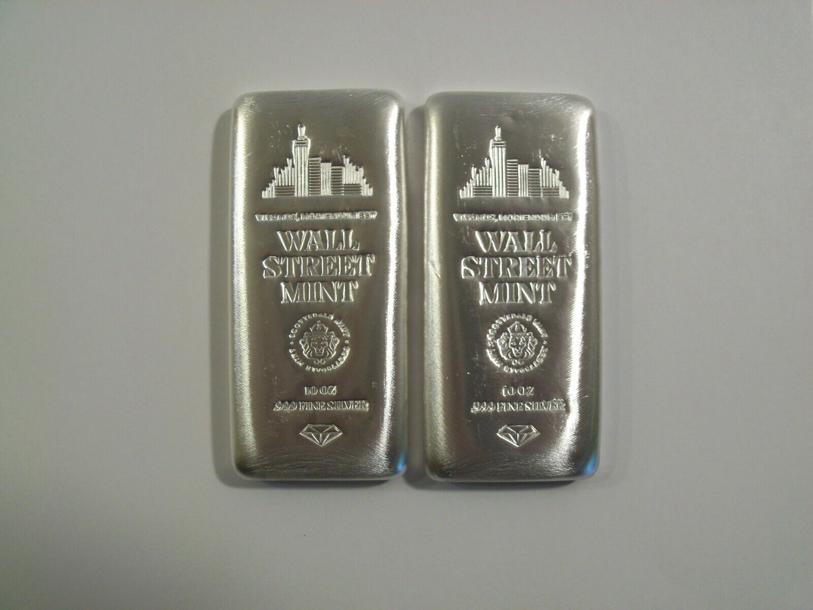 Scottsdale Wall Street 20 Troy Oz. Silver Bullion