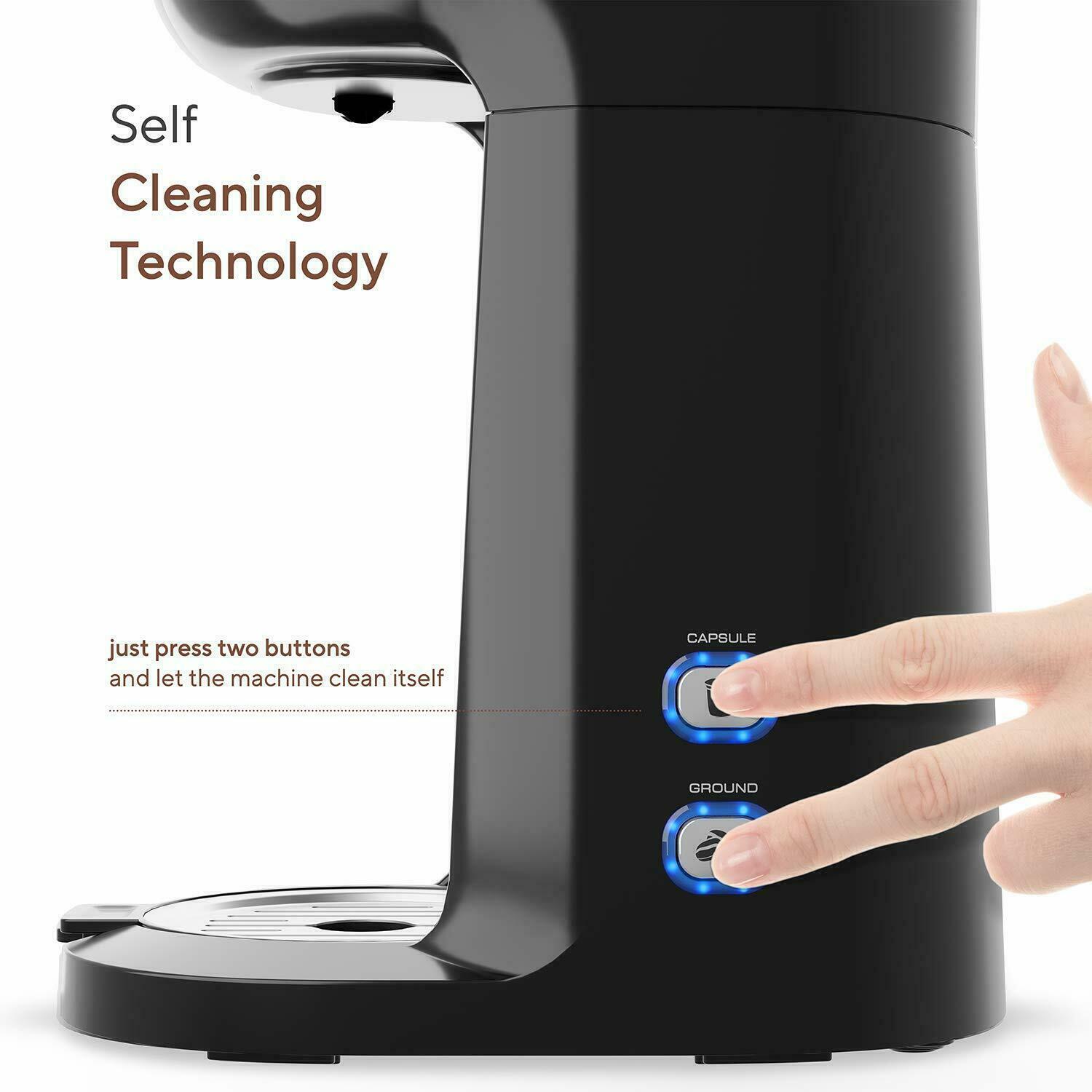 Sboly Single Serve K-Cup Coffee Maker Brewer