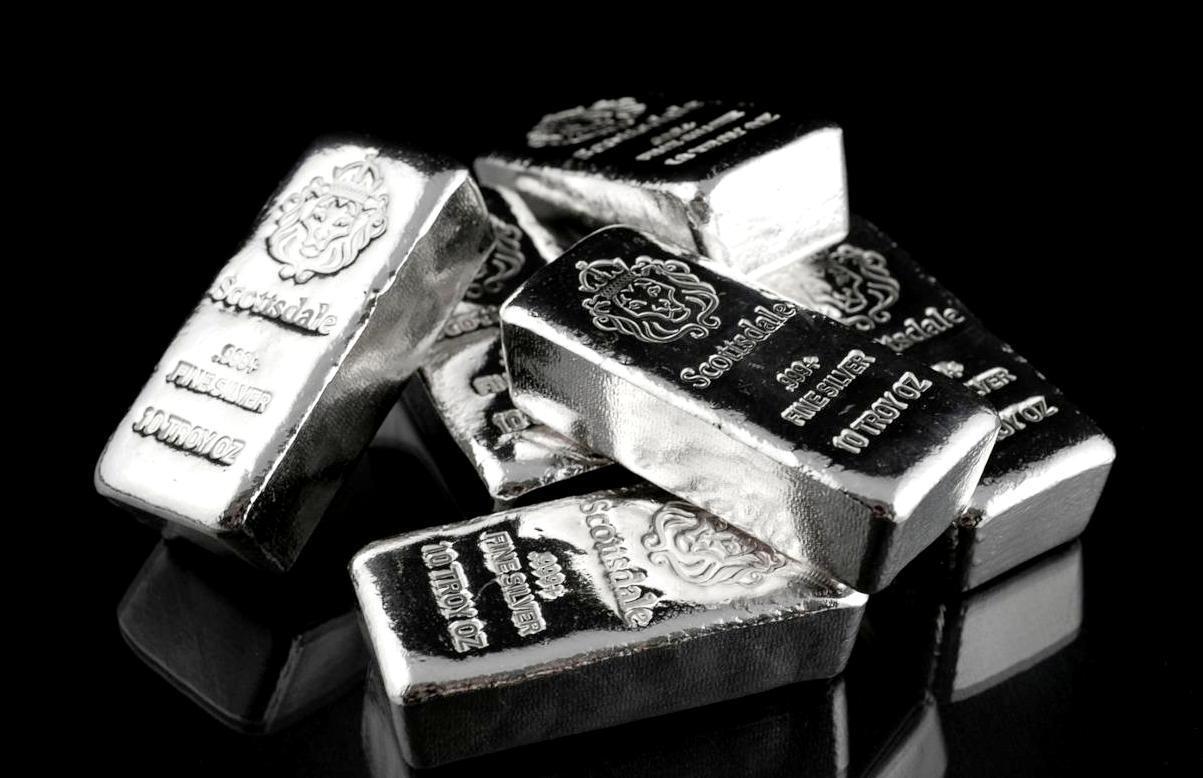 2x 10oz Scottsdale Mt Chunky Silver Bars