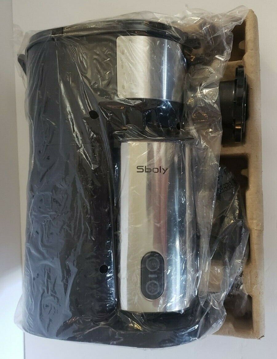 Sboly Single Serve Coffee Maker - K-Cup Pod & Ground