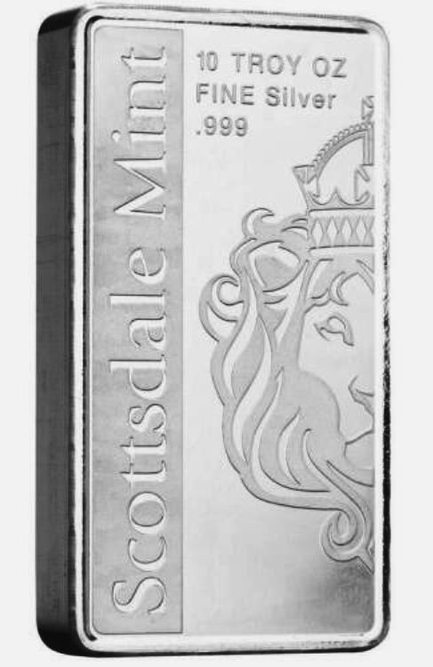 Exclusive 20 Troy ozs 999 SILVER Scottsdale *Archangel Bars*