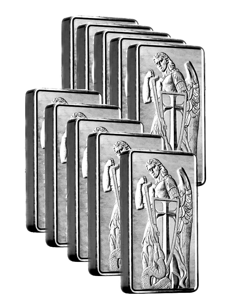 Exclusive 20 Troy ozs 999 SILVER Scottsdale *Archangel Bars*