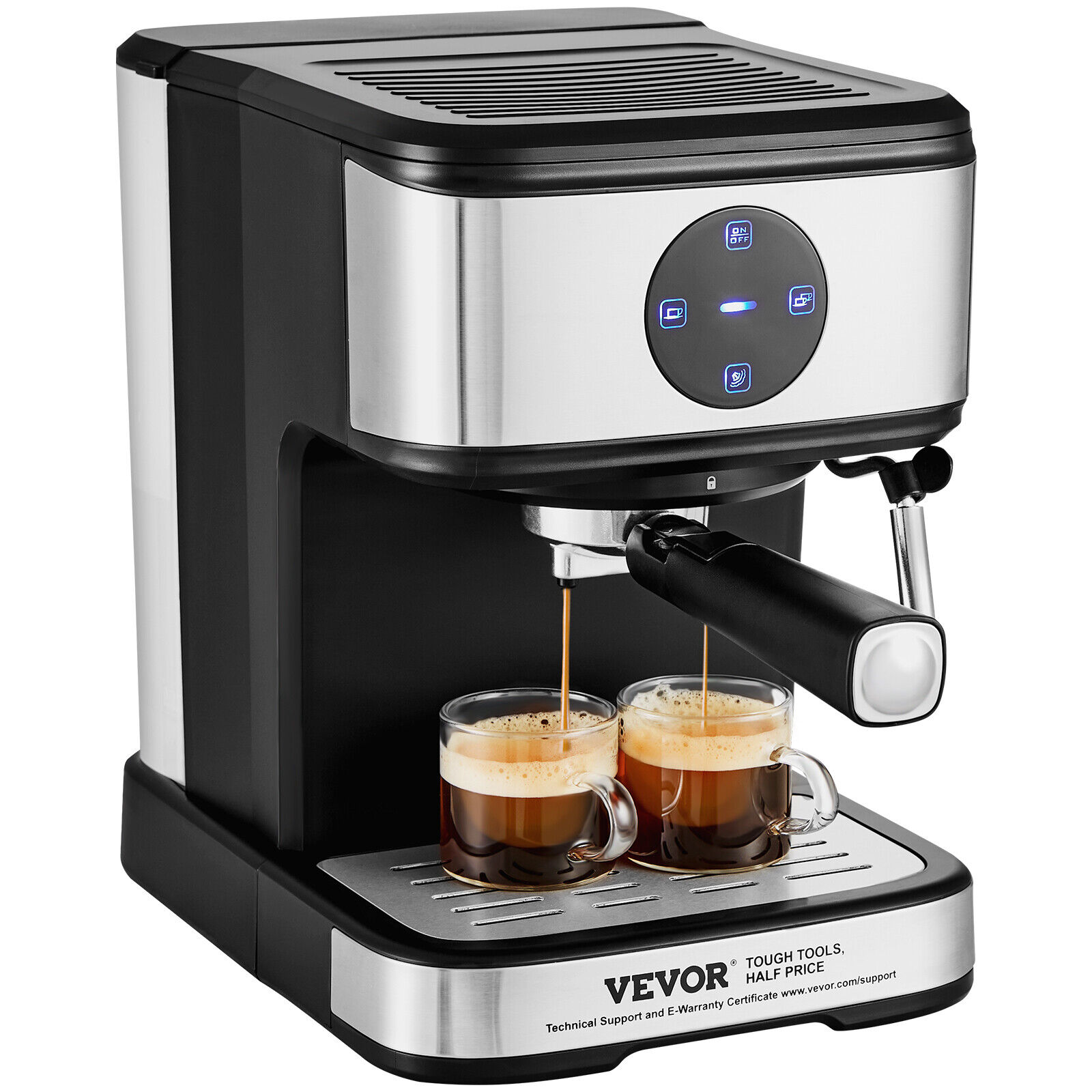 VEVOR 15 Bar Espresso Maker with Milk Frother