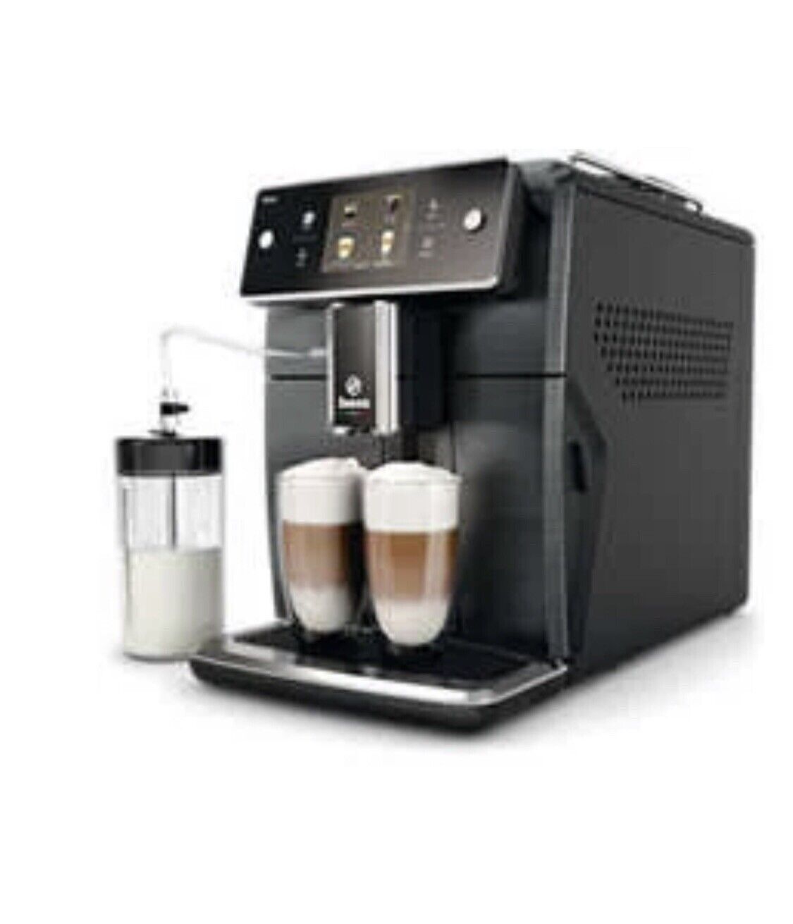 Saeco Xelsis Espresso Machine, Titanium Metal Front, SM7684