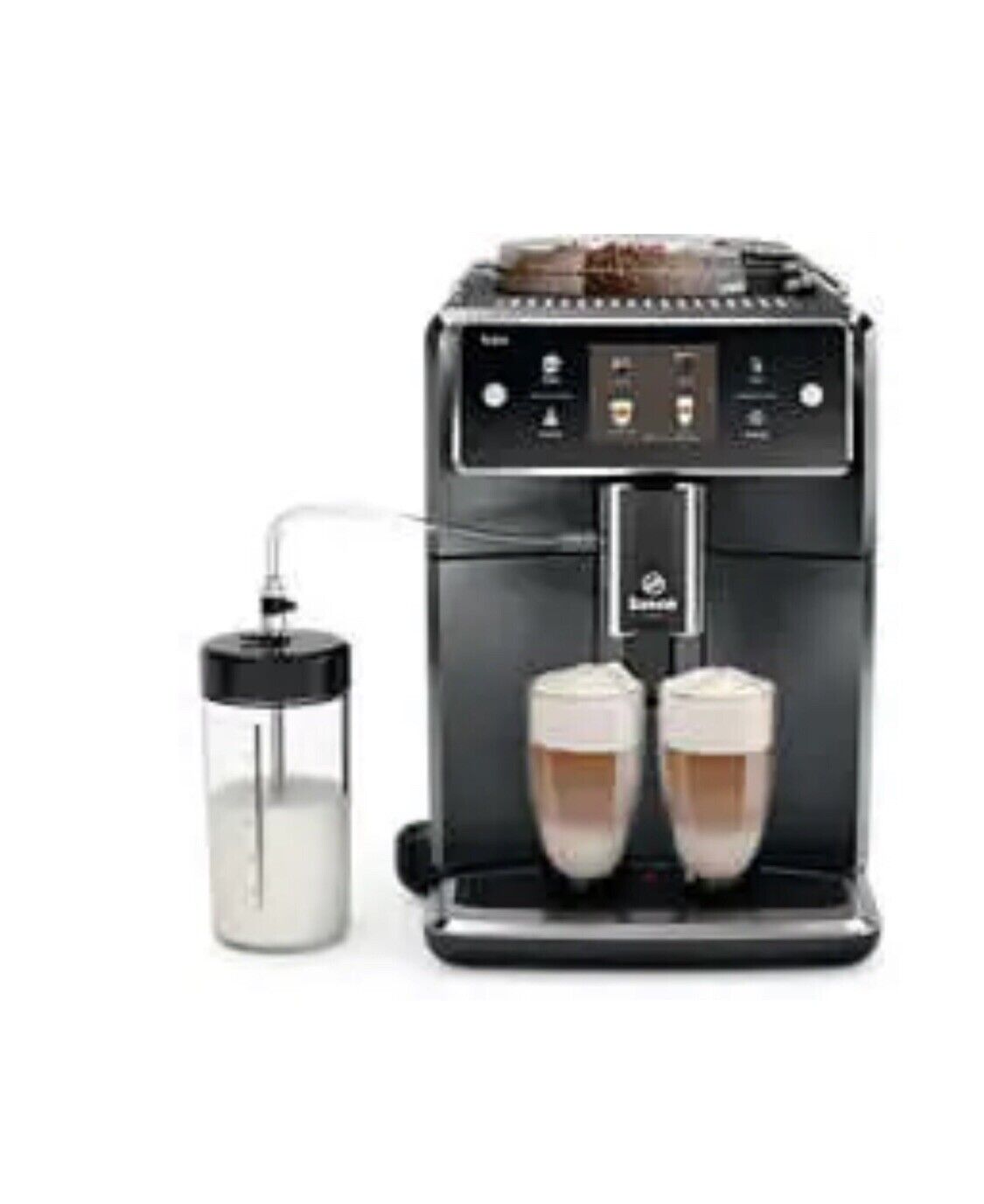 Saeco Xelsis Espresso Machine, Titanium Metal Front, SM7684