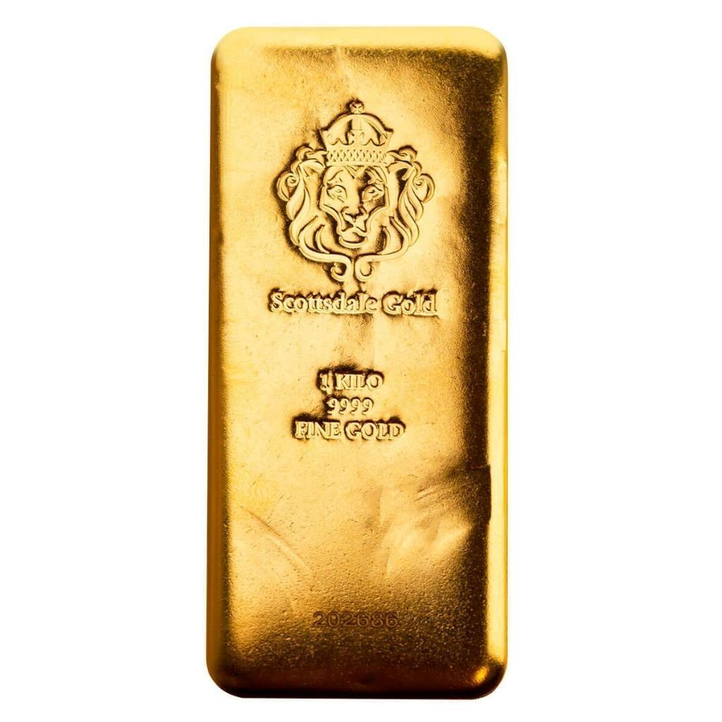 Scottsdale Mint 1 Kilo Gold Bullion Bar