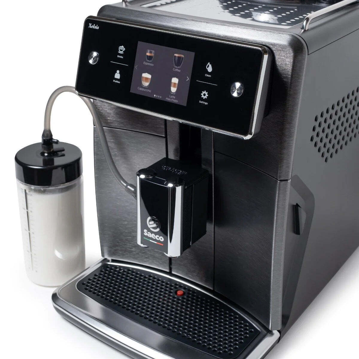 Saeco Xelsis Titanium Superautomatic Espresso Machine - SM7684/04