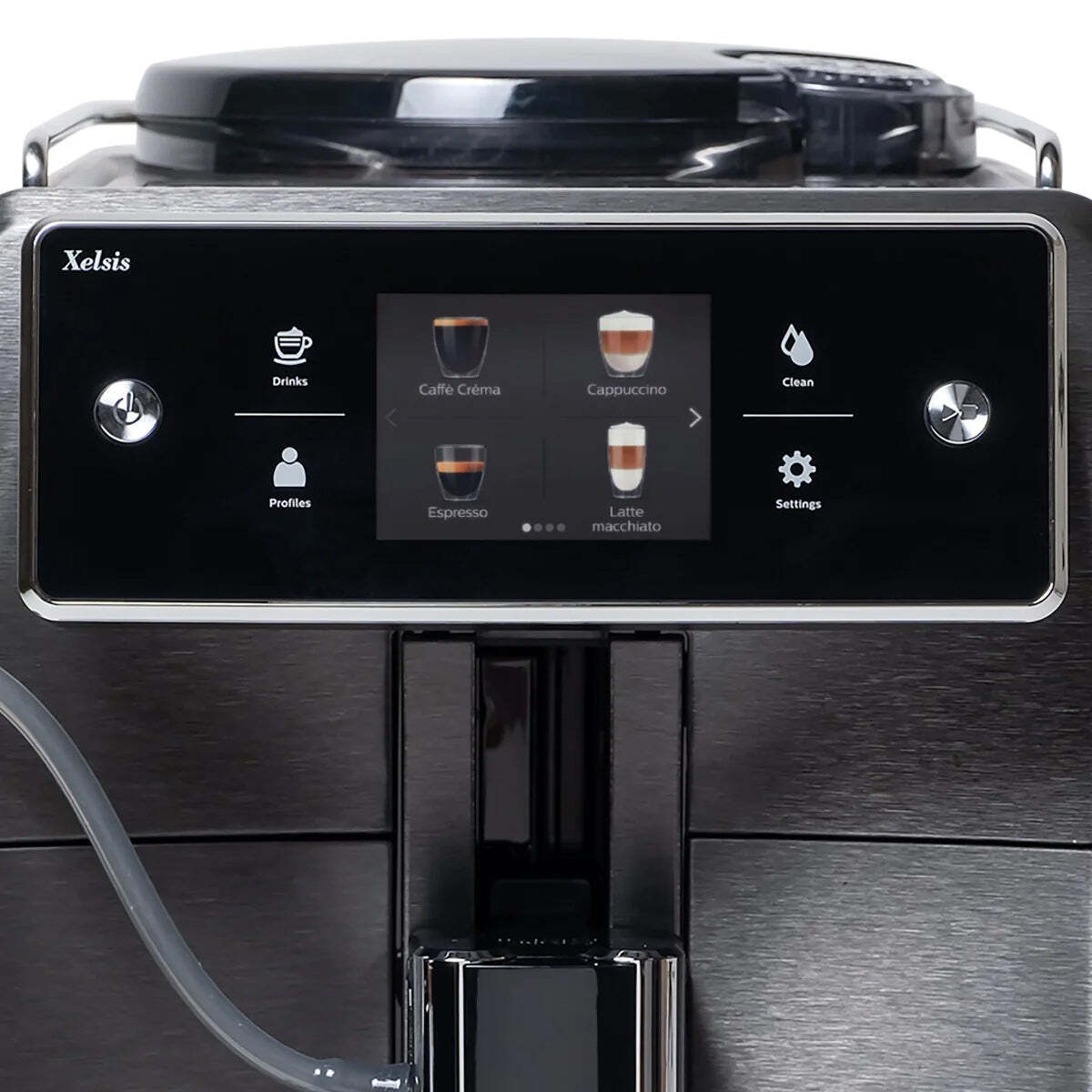 Saeco Xelsis Titanium Superautomatic Espresso Machine - SM7684/04