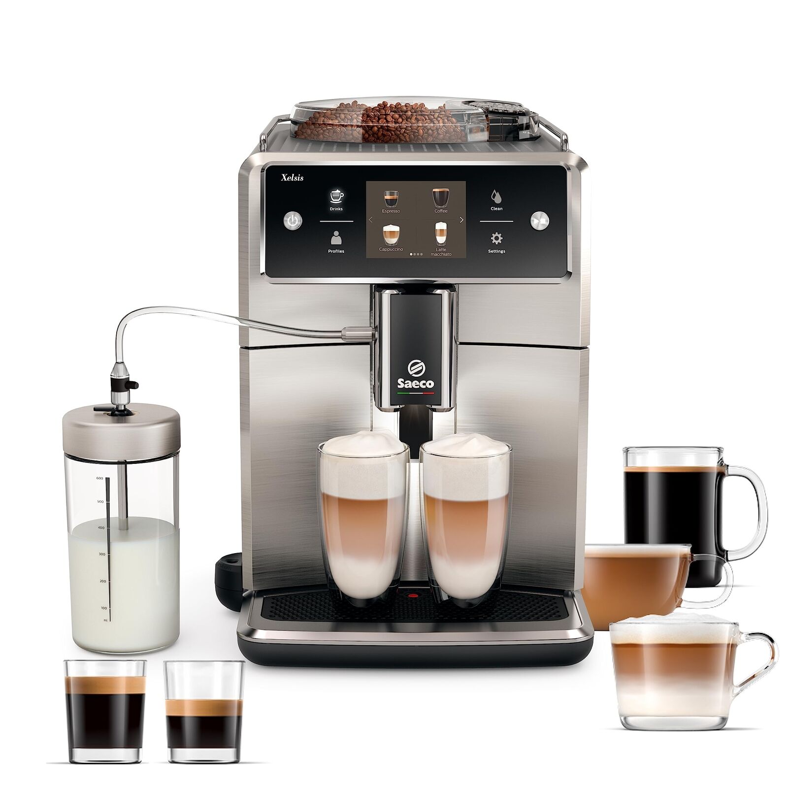 Philips Saeco Xelsis Espresso Machine, LatteDuo, SM7685