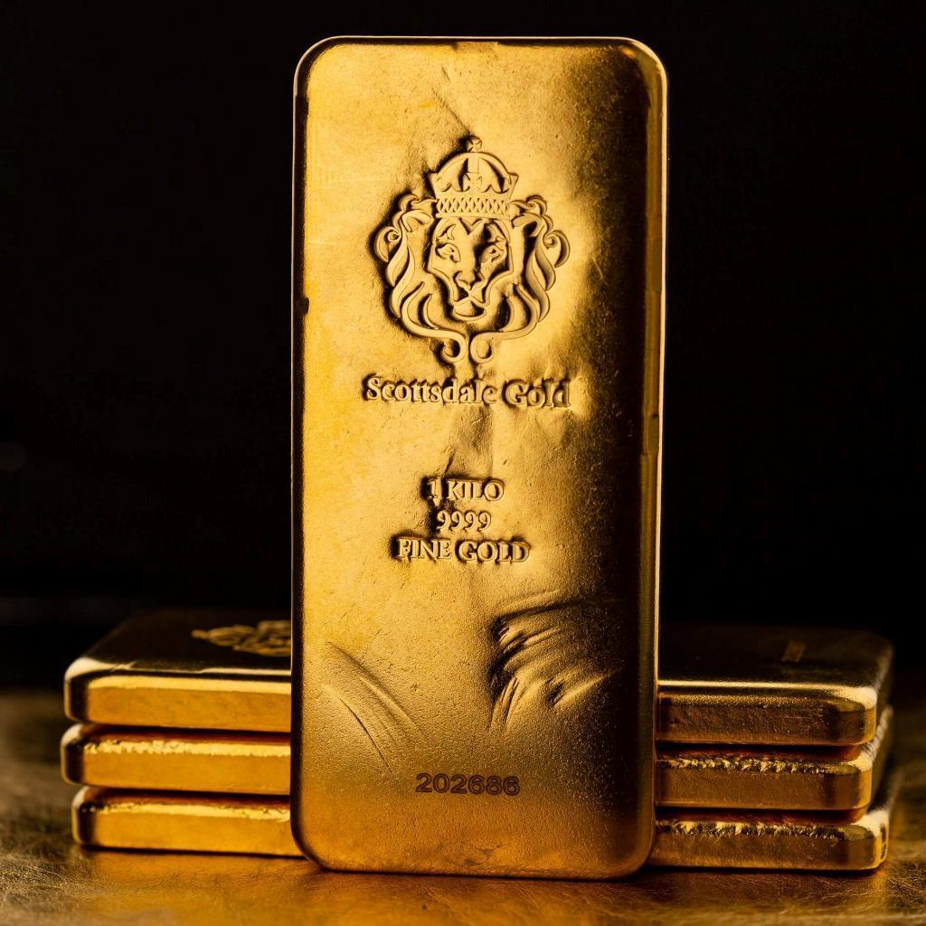 Scottsdale Mint 1 Kilo Gold Bullion Bar