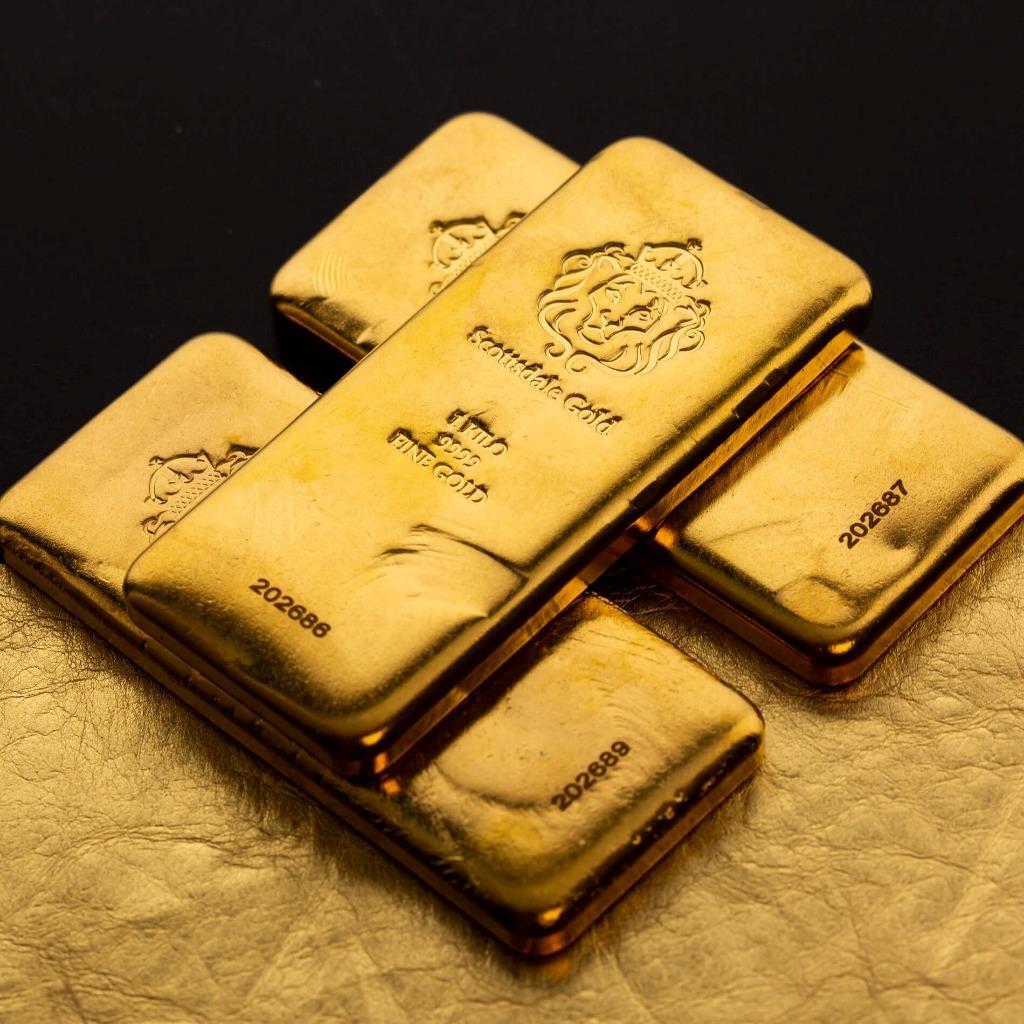 Scottsdale Mint 1 Kilo Gold Bullion Bar