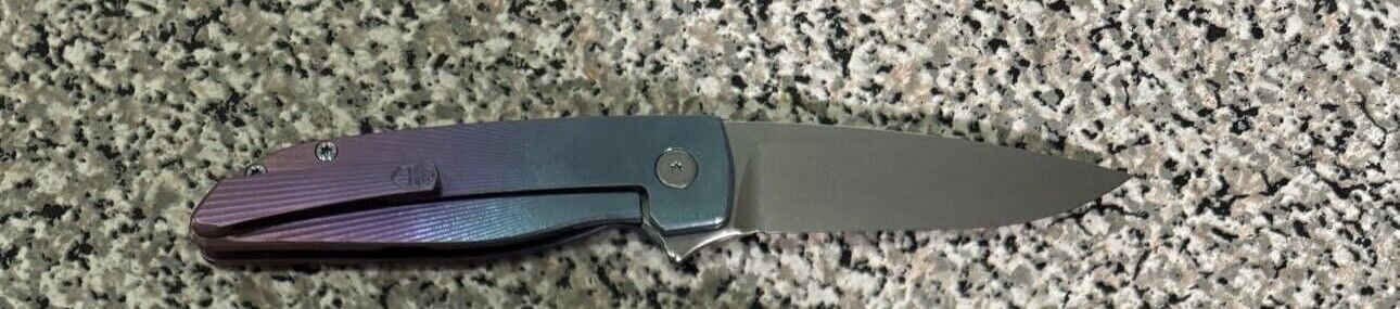Grimsmo Knives Rask #449 Rainbow Starburst VIP