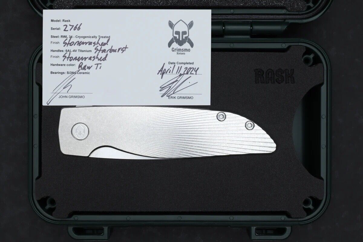 VIP Online Marketplace: Grimsmo Rask #2766 Stonewashed Titanium