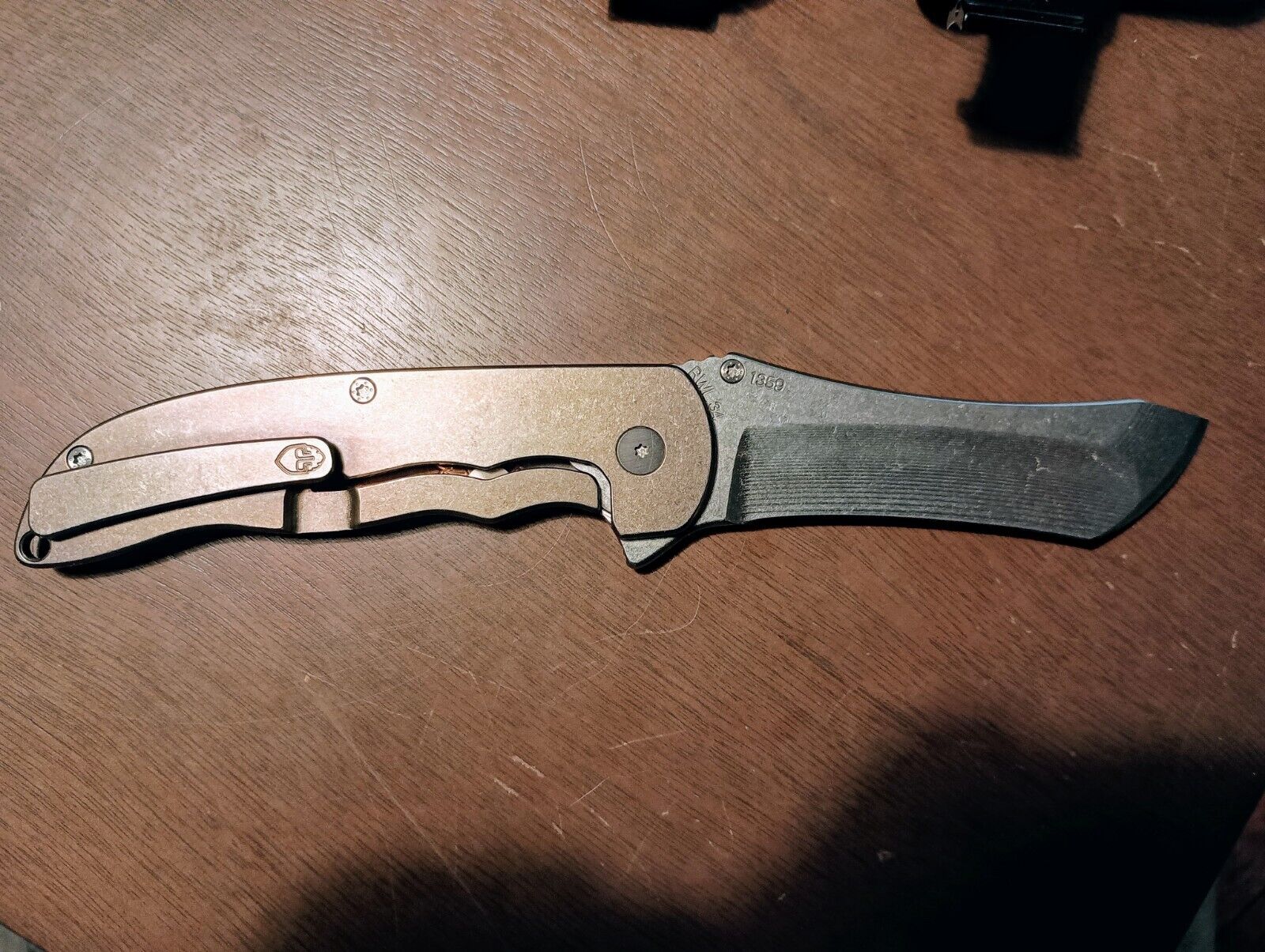 Grimsmo Norseman Stonewashed Bronze Silver Hardware #1359