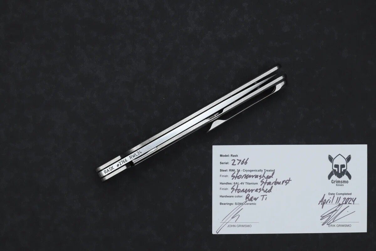 VIP Online Marketplace: Grimsmo Rask #2766 Stonewashed Titanium