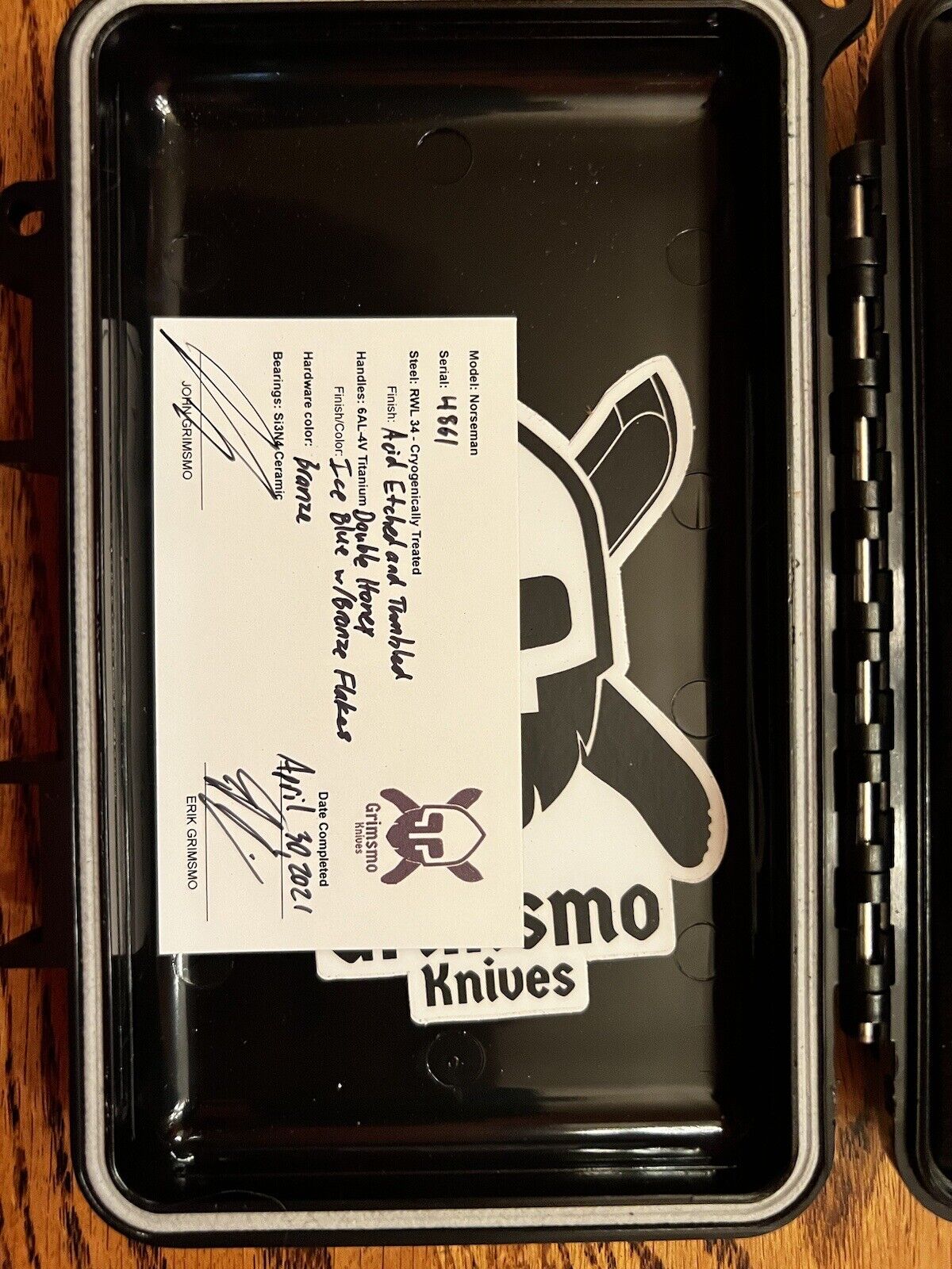 Grimsmo Norseman #4861 Limited Edition VIP Online
