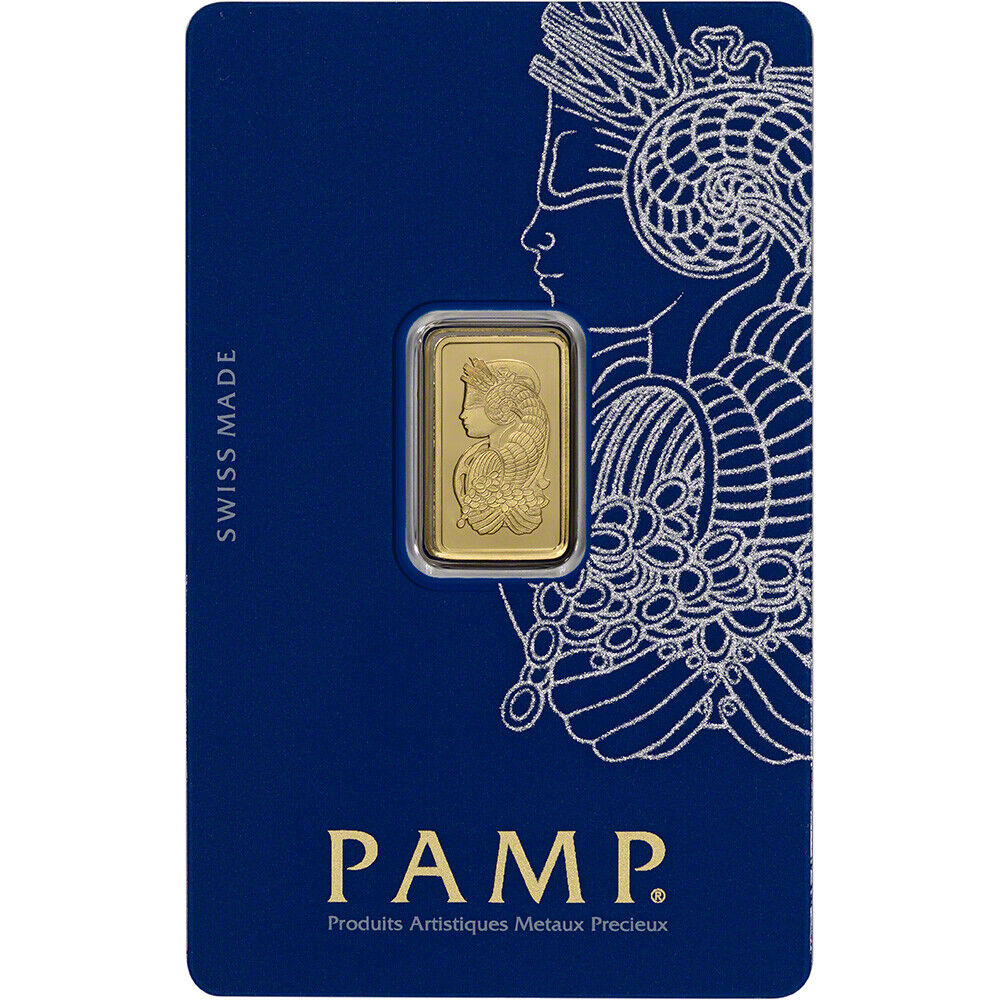 PAMP Suisse 2.5g Gold Bar Fortuna 999.9 Fine