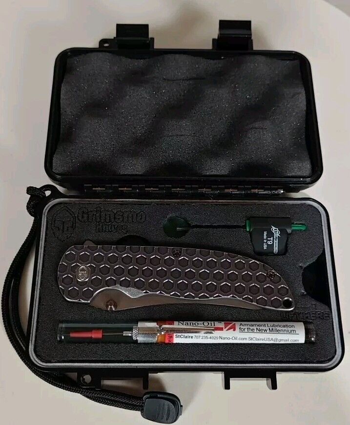 Grimsmo Norseman Knife #2477 Honeycomb Purple Stonewashed