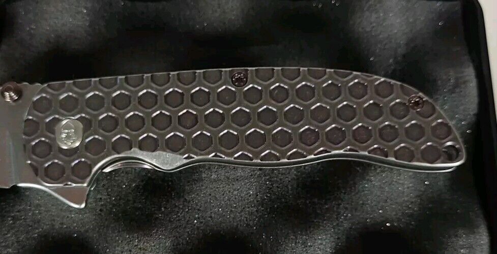 Grimsmo Norseman Knife #2477 Honeycomb Purple Stonewashed