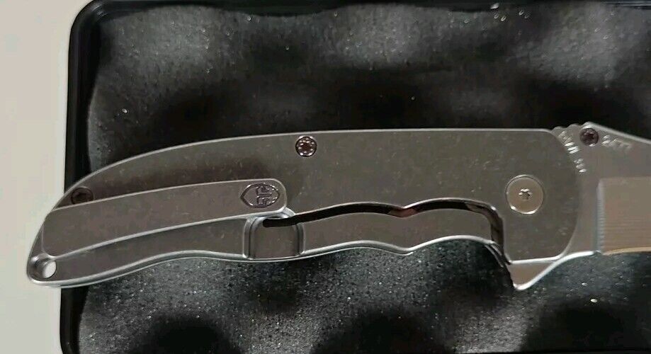 Grimsmo Norseman Knife #2477 Honeycomb Purple Stonewashed