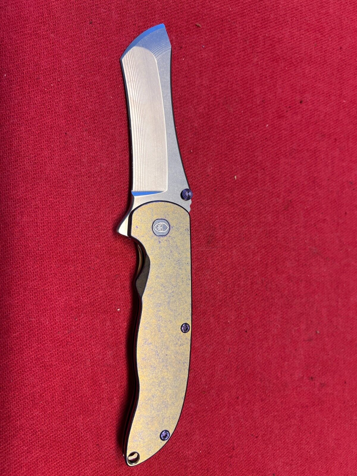 Stonewashed Gold Norseman with Purple Flakes VIP Edition
