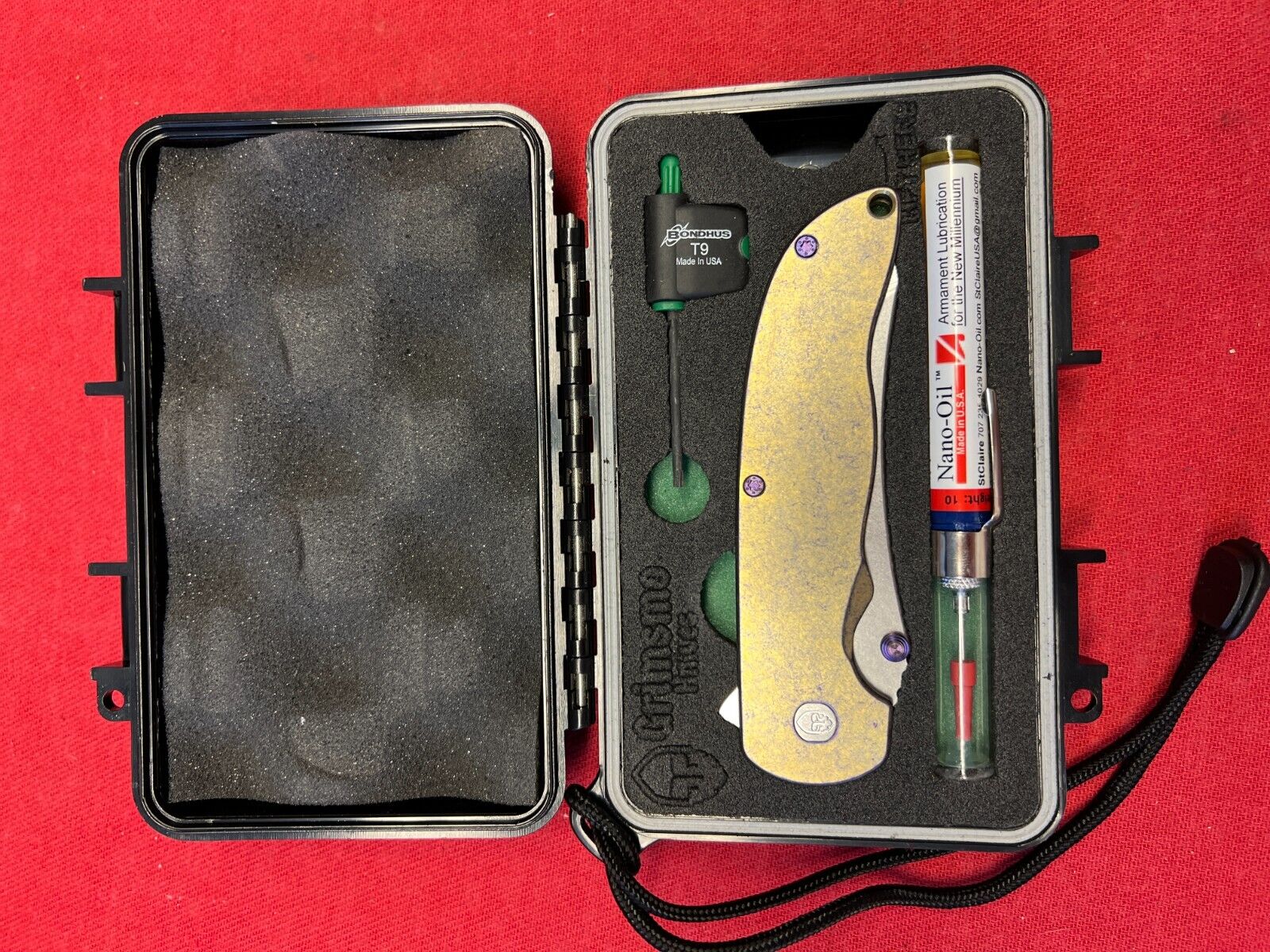 Stonewashed Gold Norseman with Purple Flakes VIP Edition