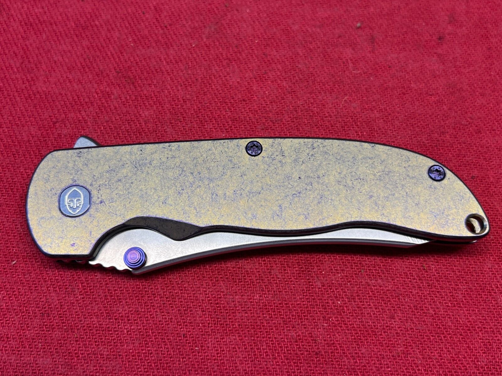 Stonewashed Gold Norseman with Purple Flakes VIP Edition