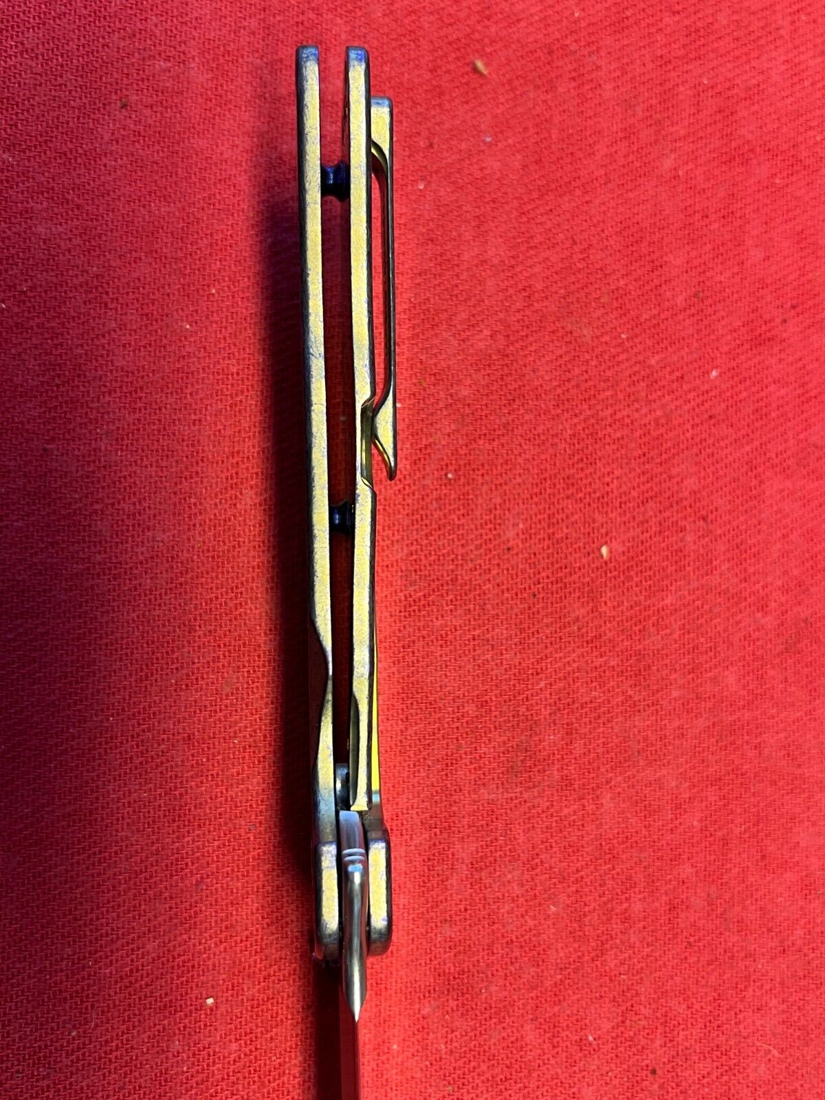 Stonewashed Gold Norseman with Purple Flakes VIP Edition