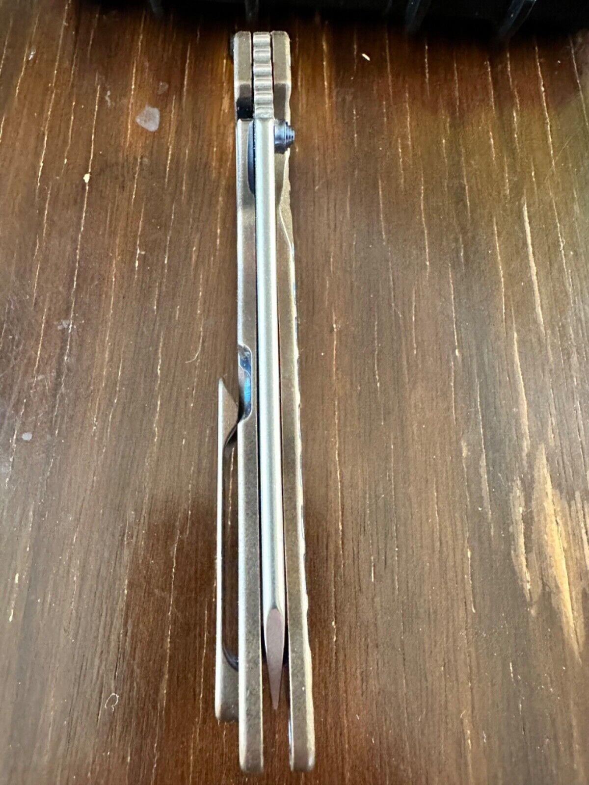 Grimsmo Norseman, CPM 154, Bronze Blue Honeycomb Ti