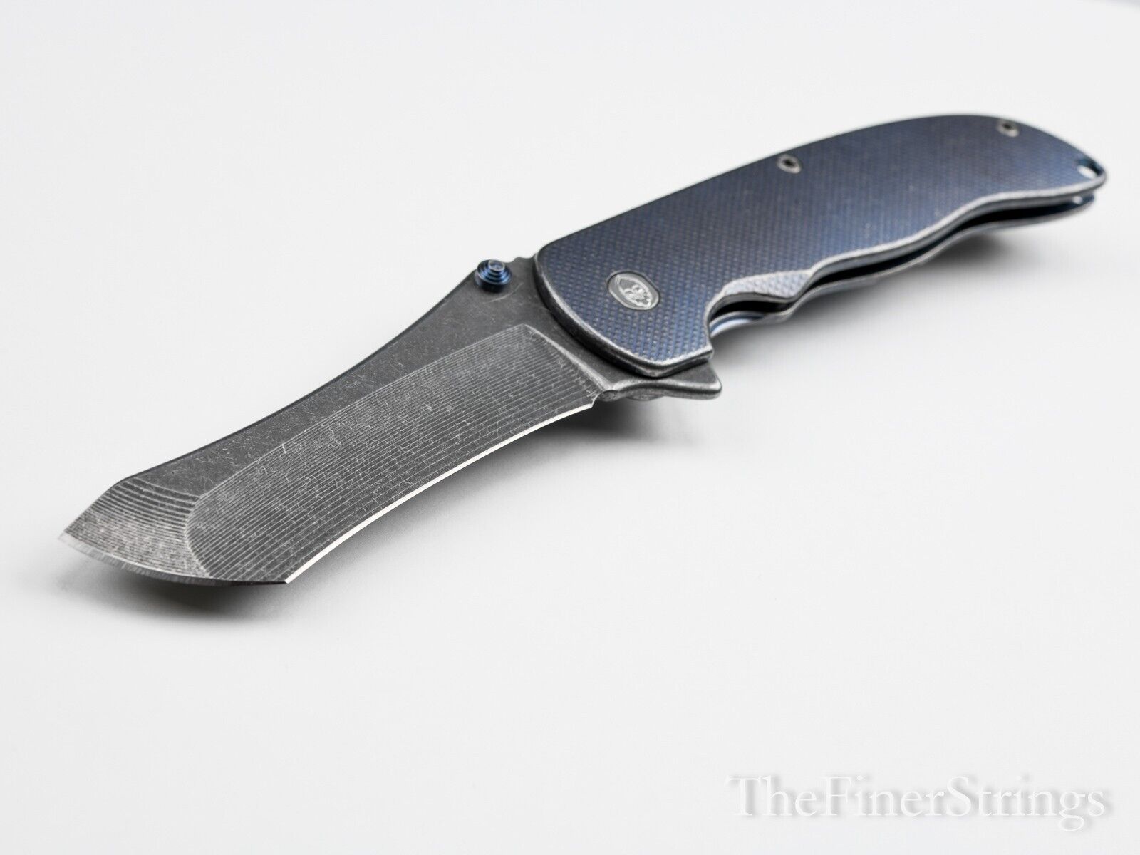 Grimsmo Norseman #3530 Distressed Blue Acid Etched