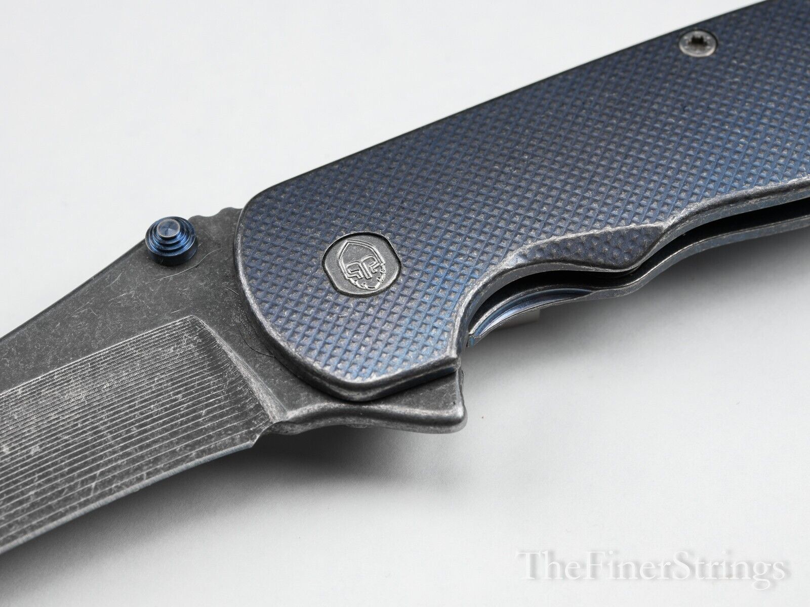 Grimsmo Norseman #3530 Distressed Blue Acid Etched