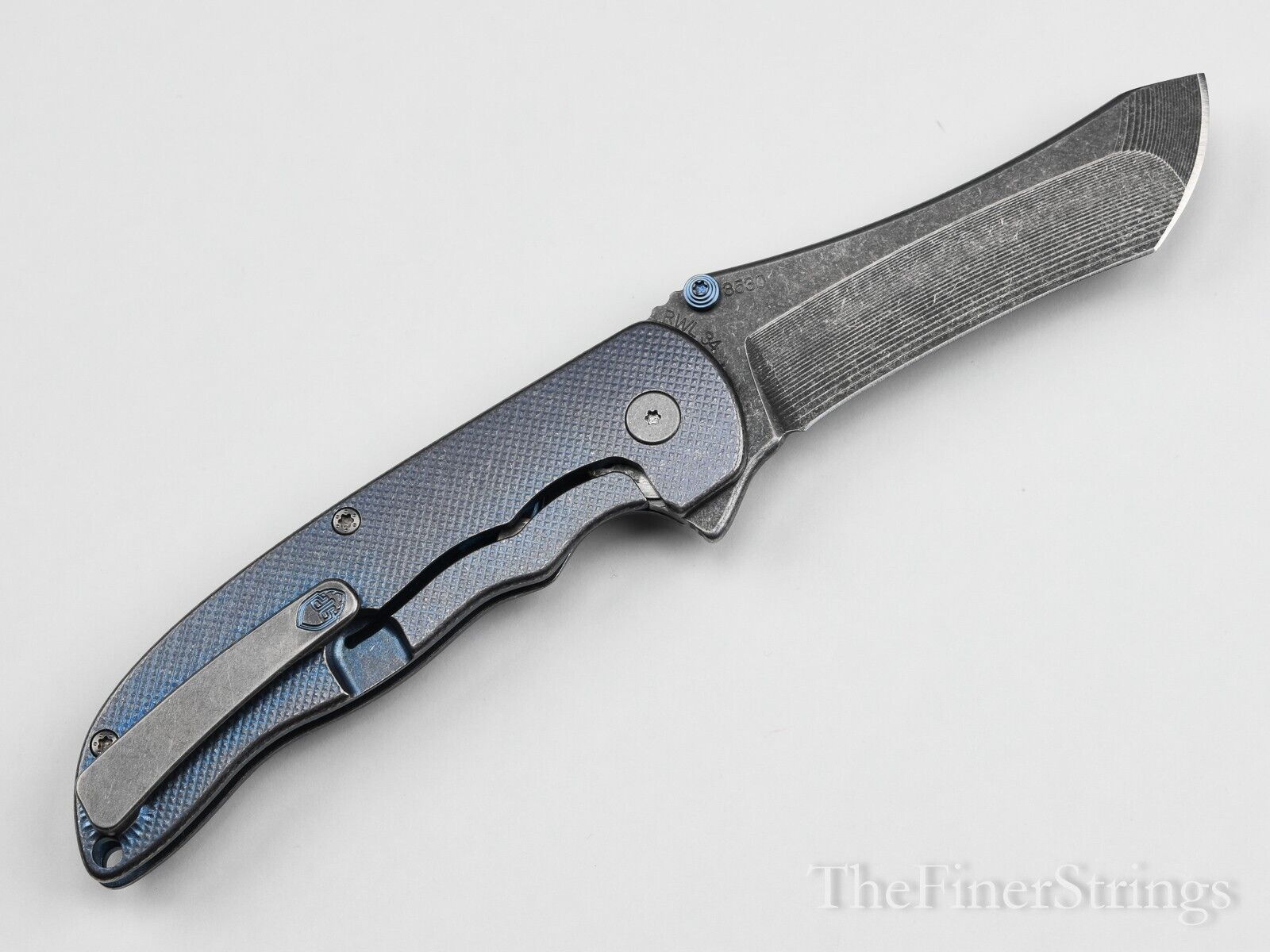 Grimsmo Norseman #3530 Distressed Blue Acid Etched