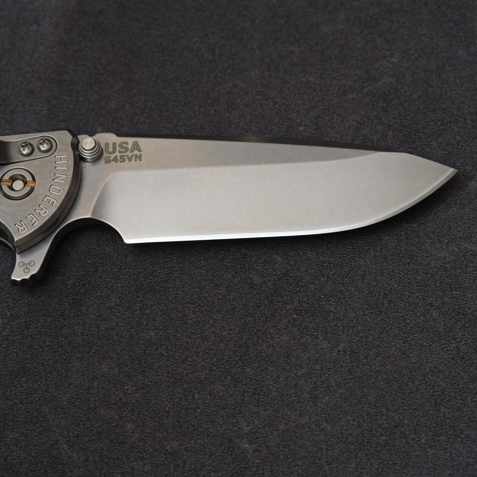 Hinderer Knives XM-24 Spearpoint - Black G10/S45VN