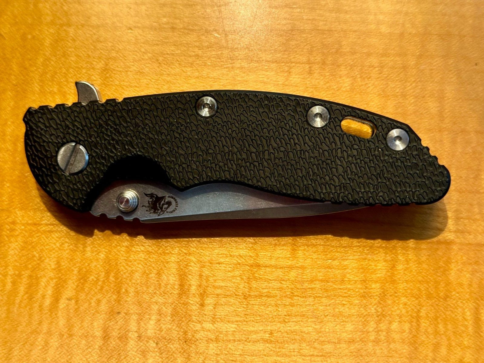 VIP Hinderer XM-18 Spanto S45VN Full Titanium Dragon Skin