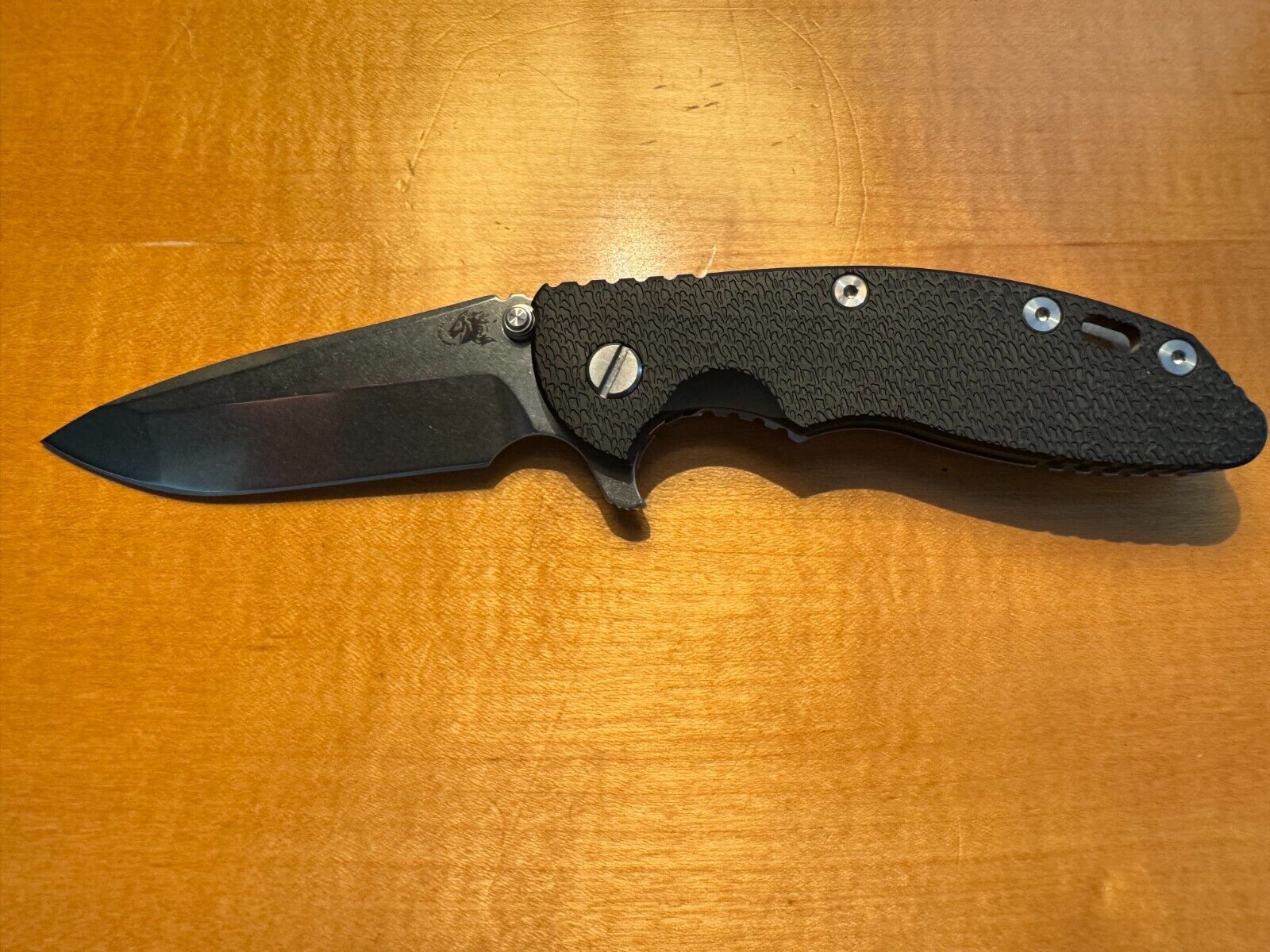 VIP Hinderer XM-18 Spanto S45VN Full Titanium Dragon Skin