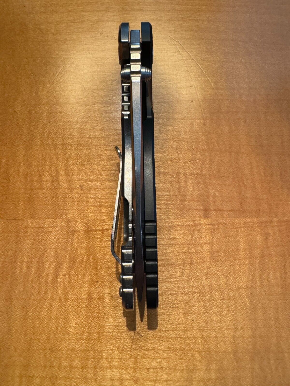 VIP Hinderer XM-18 Spanto S45VN Full Titanium Dragon Skin