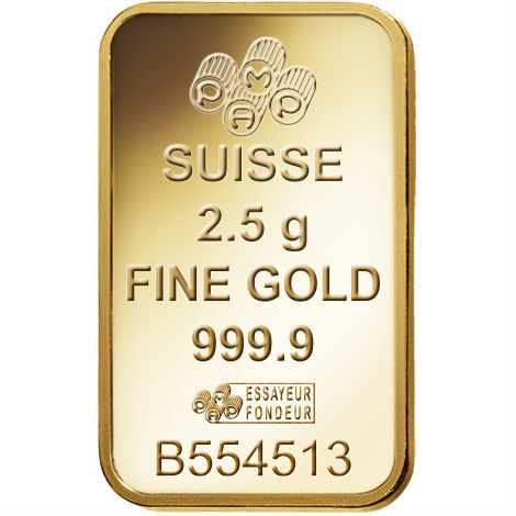 2.5g PAMP Suisse Fortuna Gold Bar VIP Marketplace