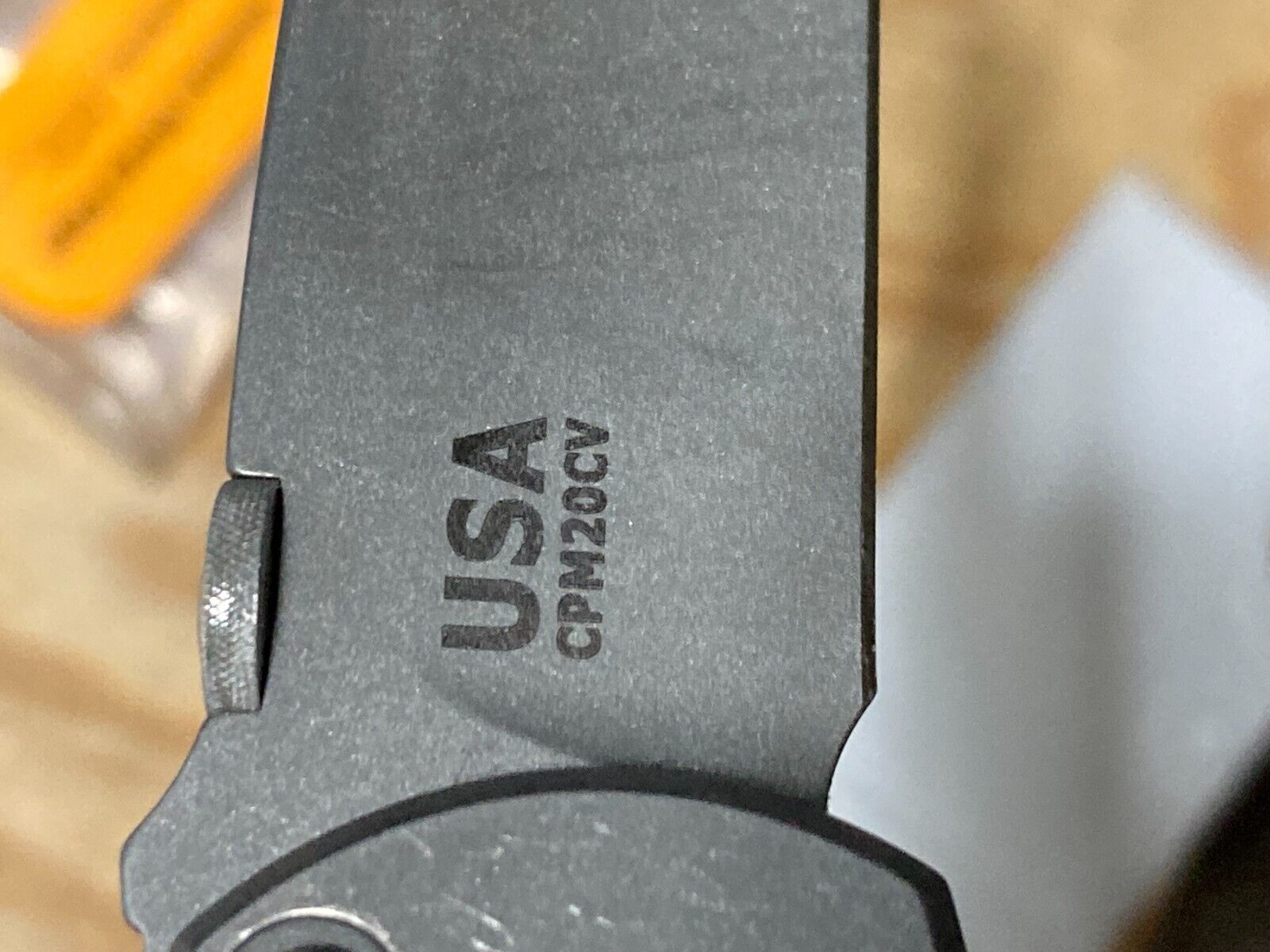 Hinderer Firetac Spanto Blade, CPM 20CV Knife